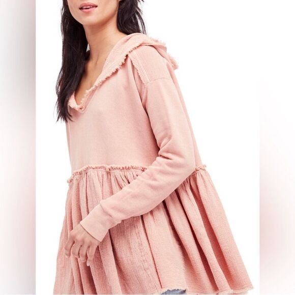 Free People Summer Dreams Hoodie Pullover size Small - Picture 8 of 10